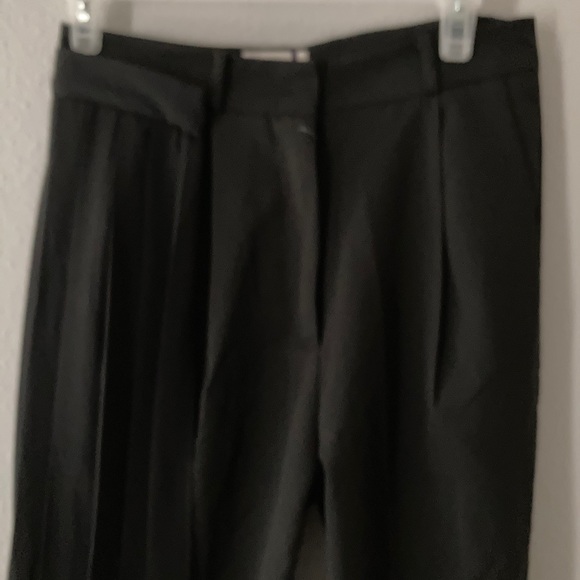 NWT Vega Vesture Black Zip Off Half Skirt Dress Pants M - Picture 3 of 12